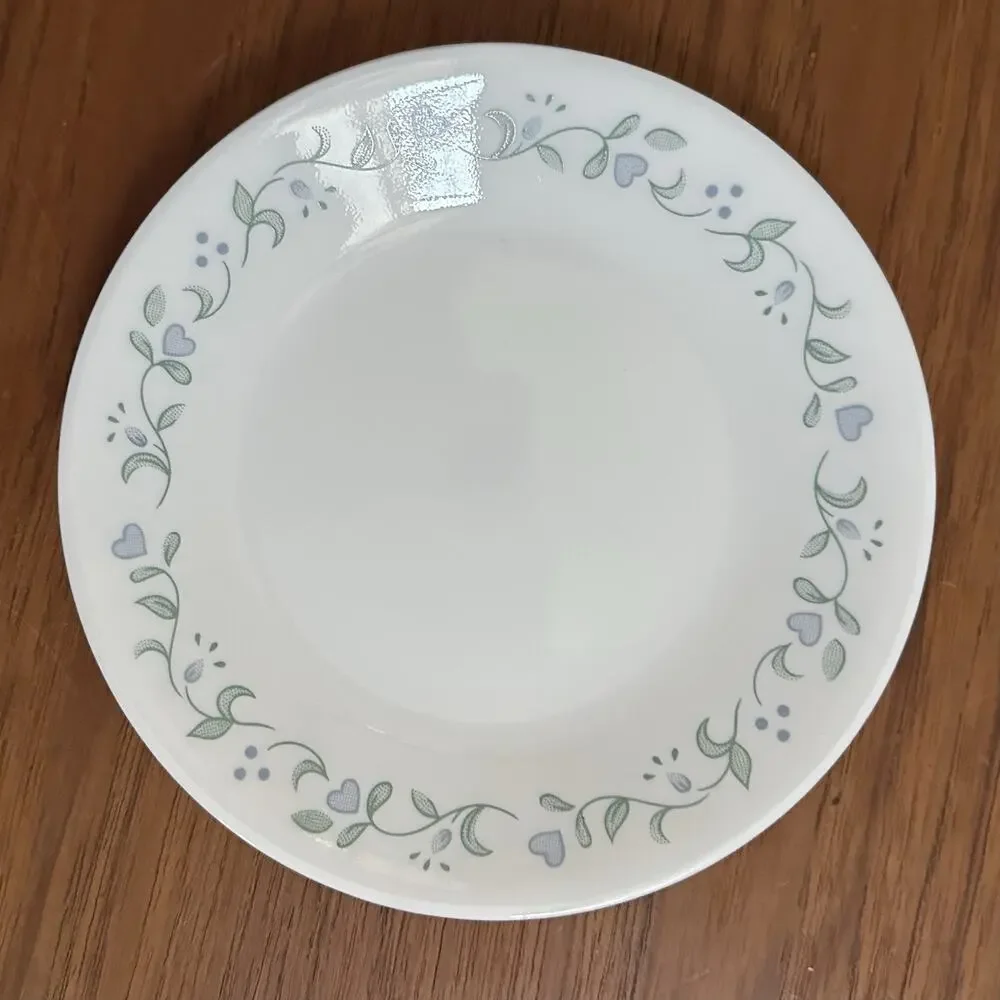 Vintage 3 CORELLE By Corning COUNTRY COTTAGE 6 1/2" Bread PLATES - Picture 2 of 5